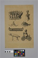 藏品(陳奇祿手稿-臺灣原住民的玩具)的圖片